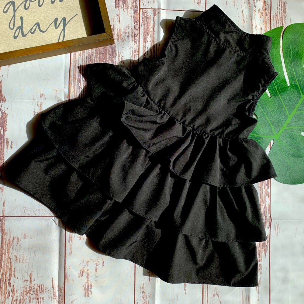 Black Baby Doll Toddler Dress